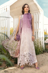 3 Piece Unstitched Printed Lawn Suit | MPT-2506-B | Maria B