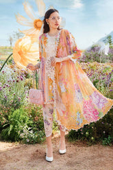 3 Piece Unstitched Printed Lawn Suit | MPT-2509-A | Maria B