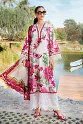 3 Piece Unstitched Printed Lawn Suit | MPT-2510-A | Maria B