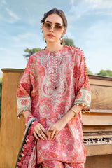 3 Piece Unstitched Printed Lawn Suit | MPT-2513-A | Maria B