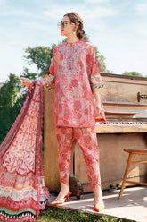 3 Piece Unstitched Printed Lawn Suit | MPT-2513-A | Maria B