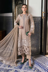 Maria B | 3 Piece Unstitched Embroidered Lawn Suit | D-2502-A