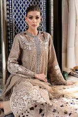 Maria B | 3 Piece Unstitched Embroidered Lawn Suit | D-2502-A