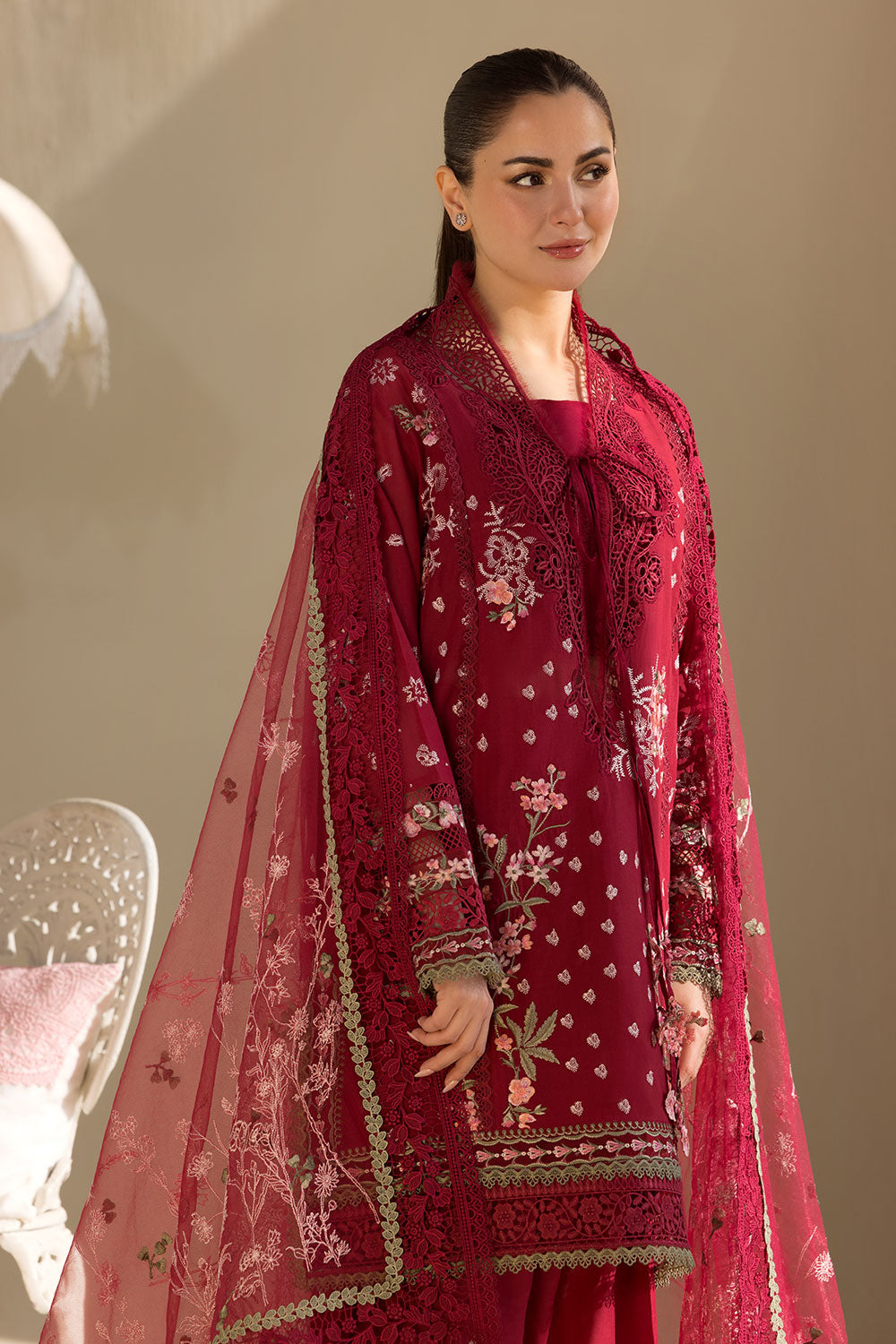 Design 14A Luxury Lawn 2025 Unstitched | Sobia Nazir