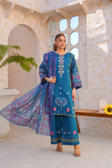 Summer Pret | 3 Pc Stitched | R-2