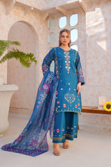 Summer Pret | 3 Pc Stitched | R-2